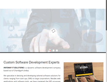 Tablet Screenshot of infowayindia.com
